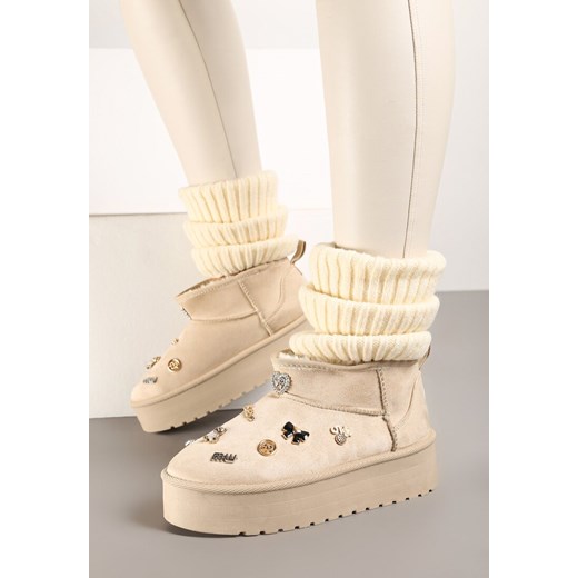 Śniegowce damskie Born2be casual 