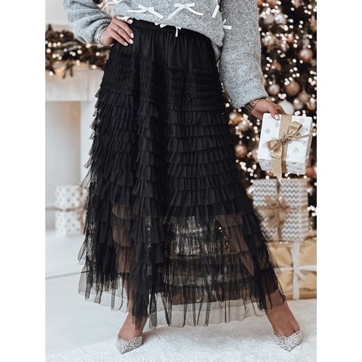 Spódniczka maxi PASTELLA czarna Dstreet CY0472 ze sklepu DSTREET.PL w kategorii Spódnice - zdjęcie 176388892