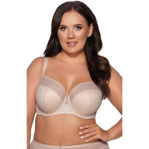 Ava biustonosz półusztywniany semi-soft beżowy 2102 Maxi, Kolor beżowy, Rozmiar 100E, Ava ze sklepu Intymna w kategorii Biustonosze - zdjęcie 176389052