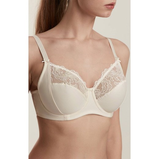 Biustonosz miękki soft kremowy Naturel RB6119, Kolor kremowy, Rozmiar 80G, Conte ze sklepu Intymna w kategorii Biustonosze - zdjęcie 176389232