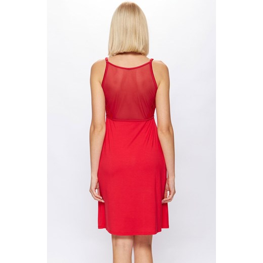 Koszulka nocna damska 54/2-233/714, Kolor czerwony, Rozmiar M, Miss Fabio ze sklepu Intymna w kategorii Koszule nocne - zdjęcie 176389450