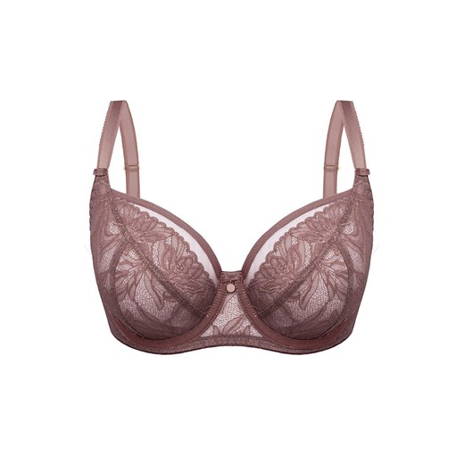 Biustonosz miękki soft mocca Rebecca, Kolor mocca, Rozmiar 65F, Mefemi ze sklepu Intymna w kategorii Biustonosze - zdjęcie 176390810