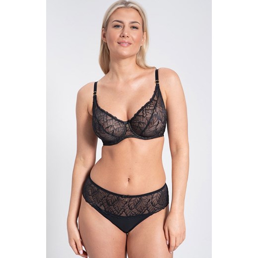 Samanta czarne stringi damskie Amelia C400, Kolor czarny, Rozmiar L, Samanta ze sklepu Intymna w kategorii Majtki damskie - zdjęcie 176390934