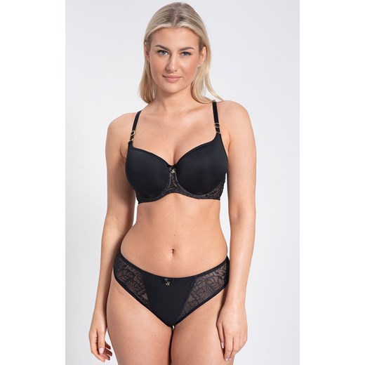 Samanta biustonosz miękki soft czarny Amelia A460, Kolor czarny, Rozmiar 65D, Samanta ze sklepu Intymna w kategorii Biustonosze - zdjęcie 176390943