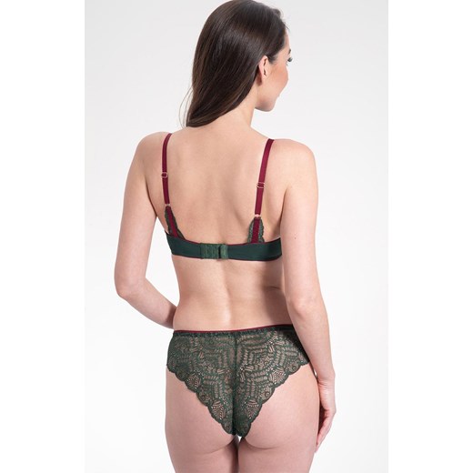 Samanta figi brazylijskie malachitowe Charlotte M300, Kolor malachitowy, Rozmiar L, Samanta ze sklepu Intymna w kategorii Majtki damskie - zdjęcie 176390962