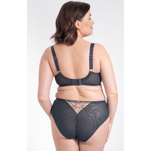 Samanta biustonosz miękki soft Eliza A910, Kolor grafitowy, Rozmiar 90I, Samanta ze sklepu Intymna w kategorii Biustonosze - zdjęcie 176390971