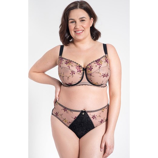 Samanta figi damskie wysokim stanem Ramona B400, Kolor czarny, Rozmiar L, Samanta ze sklepu Intymna w kategorii Majtki damskie - zdjęcie 176391004