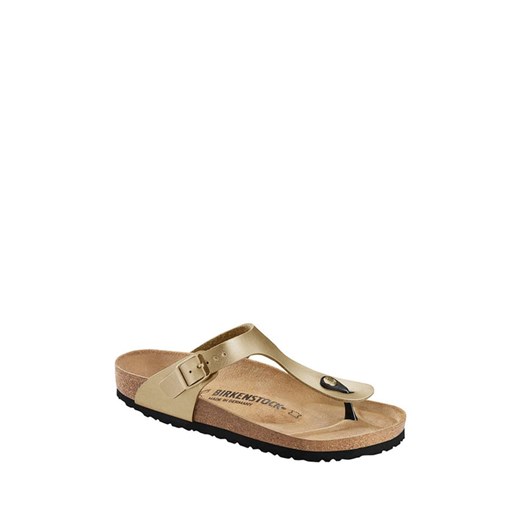 Birkenstock Japonki &quot;Gizeh&quot; w kolorze złotym ze sklepu Limango Polska w kategorii Klapki damskie - zdjęcie 176392212