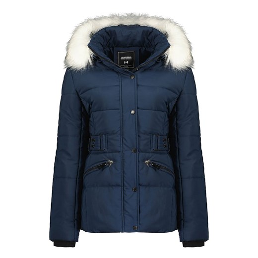 ANAPURNA Parka &quot;Chestana&quot; w kolorze granatowym ze sklepu Limango Polska w kategorii Kurtki damskie - zdjęcie 176392571