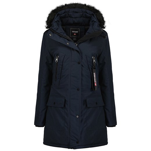 ANAPURNA Parka &quot;Cortinana&quot; w kolorze granatowym ze sklepu Limango Polska w kategorii Kurtki damskie - zdjęcie 176392690