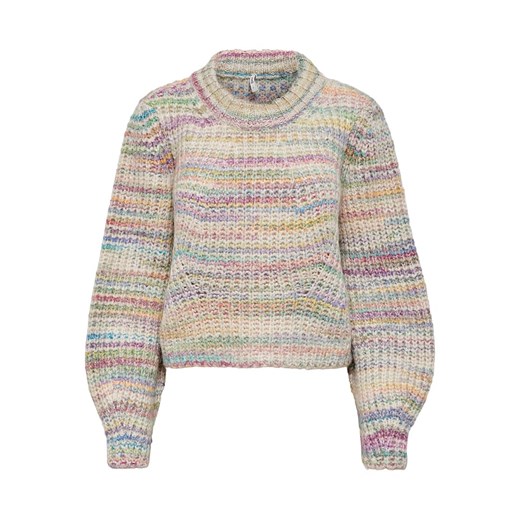 ONLY Sweter &quot;Carma&quot; w kolorze kremowym ze wzorem ze sklepu Limango Polska w kategorii Swetry damskie - zdjęcie 176393183