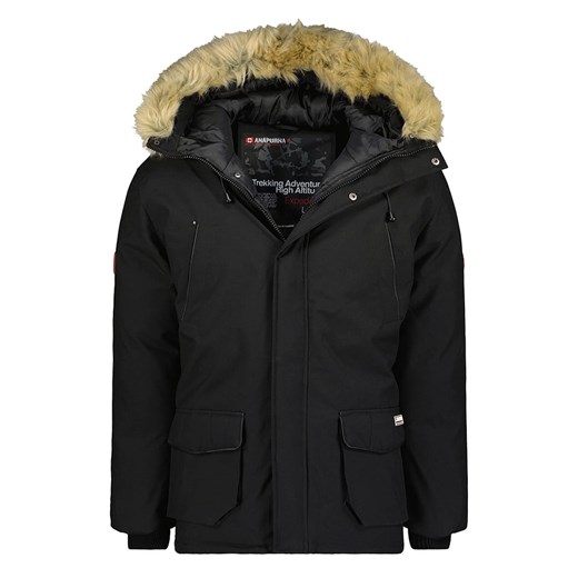 ANAPURNA Kurtka zimowa &quot;Claudana&quot; w kolorze czarnym ze sklepu Limango Polska w kategorii Kurtki męskie - zdjęcie 176393351