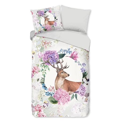 Good Morning Komplet pościeli flanelowej &quot;Vedet&quot; w kolorze szarym ze sklepu Limango Polska w kategorii Pościele - zdjęcie 176393474