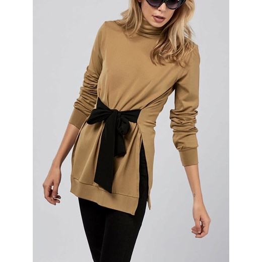 LA Angels Bluza w kolorze karmelowym ze sklepu Limango Polska w kategorii Bluzki damskie - zdjęcie 176393714
