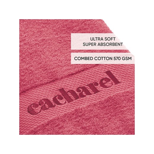 Cacharel Ręczniki (2 szt.) w kolorze różowym dla gości Cacharel 50x100 cm wyprzedaż Limango Polska