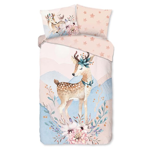 Good Morning Komplet pościeli flanelowej &quot;Josy&quot; w kolorze jasnoróżowym ze sklepu Limango Polska w kategorii Pościel dziecięca - zdjęcie 176394422