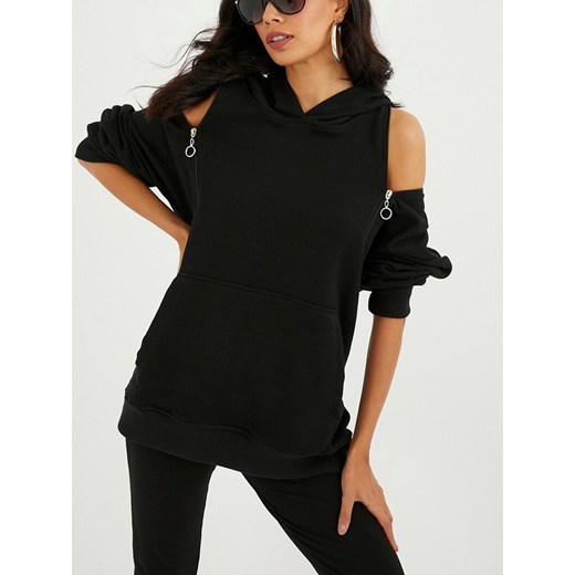 LA Angels Bluza w kolorze czarnym ze sklepu Limango Polska w kategorii Bluzy damskie - zdjęcie 176394774