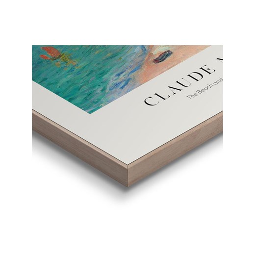 Orangewallz Druk artystyczny "Monet - Etretat Beach" w ramce - 40 x 50 Orangewallz onesize okazyjna cena Limango Polska