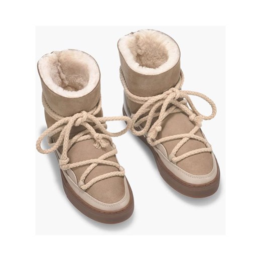 INUIKII Skórzane sneakersy "Classic" w kolorze beżowym Inuikii 37 okazja Limango Polska