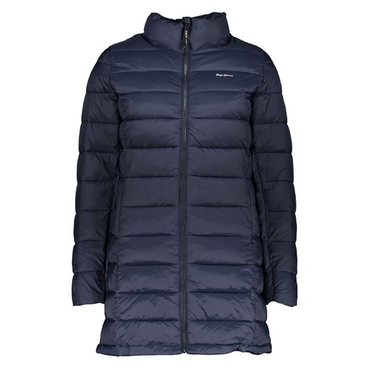 Pepe Jeans Płaszcz pikowany w kolorze granatowym ze sklepu Limango Polska w kategorii Płaszcze damskie - zdjęcie 176396132