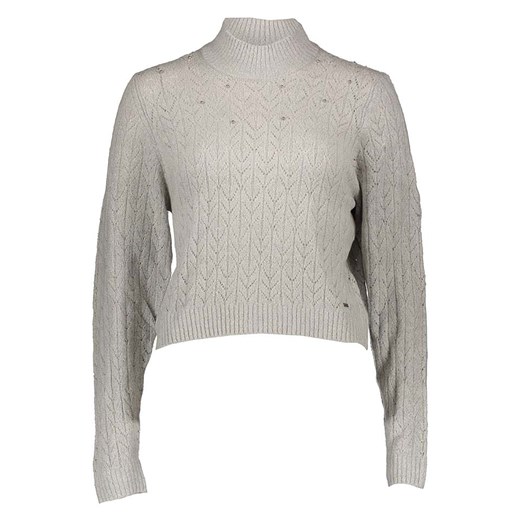 Pepe Jeans Sweter w kolorze szarym ze sklepu Limango Polska w kategorii Swetry damskie - zdjęcie 176396164