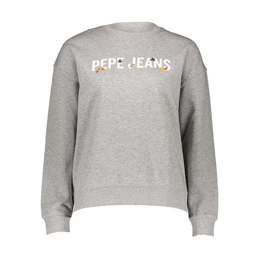 Pepe Jeans Bluza w kolorze szarym ze sklepu Limango Polska w kategorii Bluzy damskie - zdjęcie 176396180