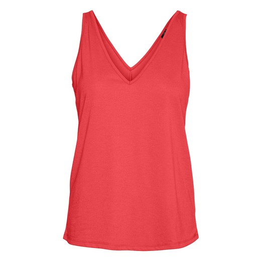 Vero Moda Top w kolorze czerwonym ze sklepu Limango Polska w kategorii Bluzki damskie - zdjęcie 176396270