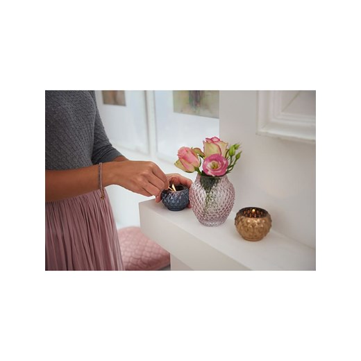 LEONARDO Wazon &quot;Poesia&quot; w kolorze fioletowym - wys. 11 x Ø 10 cm Leonardo onesize wyprzedaż Limango Polska