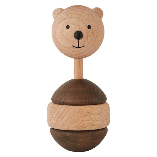 OYOY mini Piramidka &quot;Bear Rattle&quot; - 12 m+ ze sklepu Limango Polska w kategorii Zabawki - zdjęcie 176396700