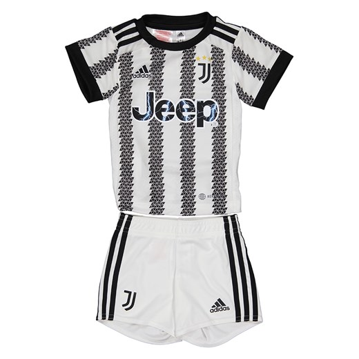 adidas Strój sportowy &quot;Juve&quot; w kolorze biało-czarnym ze sklepu Limango Polska w kategorii Kombinezony i kurtki - zdjęcie 176396794