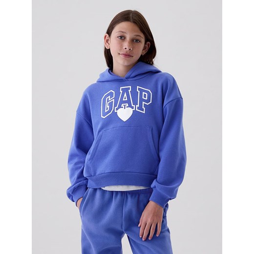 GAP Bluza w kolorze niebieskim ze sklepu Limango Polska w kategorii Bluzy dziewczęce - zdjęcie 176397752