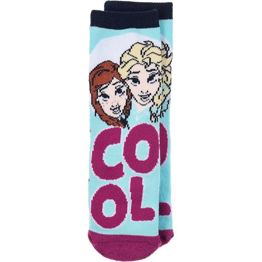 Disney Frozen Skarpety &quot;Kraina Lodu&quot; w kolorze turkusowym ze sklepu Limango Polska w kategorii Skarpetki dziecięce - zdjęcie 176397880