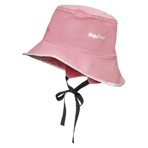 Playshoes Kapelusz przeciwdeszczowy w kolorze jasnoróżowym ze sklepu Limango Polska w kategorii Czapki dziecięce - zdjęcie 176401072