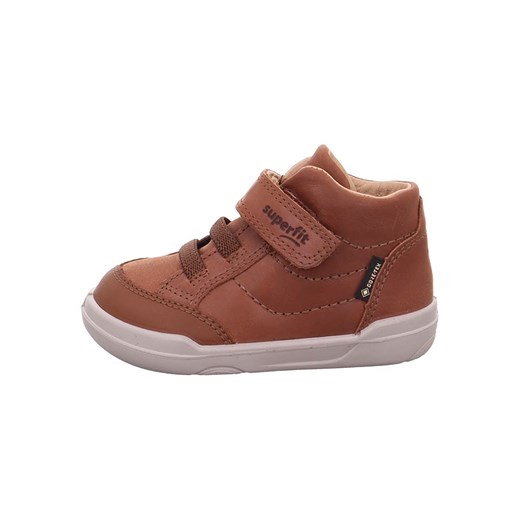 superfit Skórzane buty &quot;Superfree&quot; w kolorze brązowym do nauki chodzenia ze sklepu Limango Polska w kategorii Buty zimowe dziecięce - zdjęcie 176402063