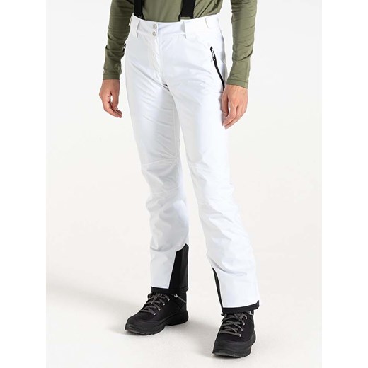 Dare 2b Spodnie narciarskie &quot;Diminish&quot; w kolorze białym 44 okazyjna cena Limango Polska