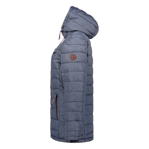 Geographical Norway Płaszcz pikowany "Astana" w kolorze niebieskim Geographical Norway S wyprzedaż Limango Polska