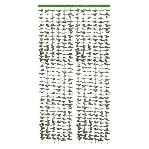 Wenko Kurtyna drzwiowa &quot;Liane&quot; w kolorze zielonym - dł. 190 x 90 cm ze sklepu Limango Polska w kategorii Tekstylia - zdjęcie 176404303