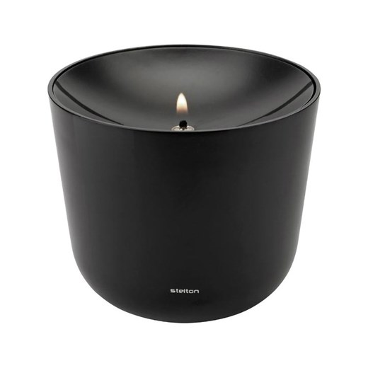 Stelton Lampion olejny &quot;Solis&quot; w kolorze czarnym - wys. 10 x Ø 11,5 cm ze sklepu Limango Polska w kategorii Oświetlenie - zdjęcie 176404973