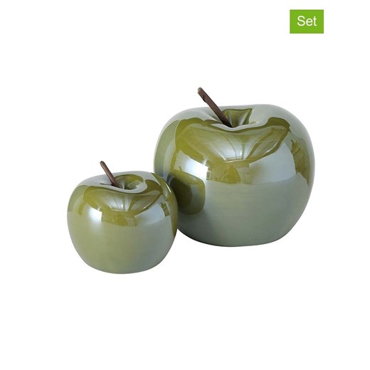 Boltze Dekoracje (2 szt.) &quot;Perly&quot; w kolorze zielonym ze sklepu Limango Polska w kategorii Dekoracje - zdjęcie 176405654