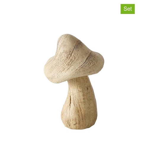 Boltze Dekoracja &quot;Ronan&quot; w kolorze beżowym - wys. 16 cm ze sklepu Limango Polska w kategorii Dekoracje - zdjęcie 176405683
