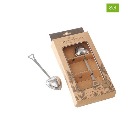 Boltze Sitka (2 szt.) &quot;Heart&quot; do herbaty - dł. 14,3 cm Boltze onesize okazja Limango Polska