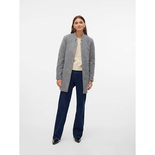 Vero Moda Płaszcz &quot;Katrine&quot; w kolorze szarym Vero Moda L okazyjna cena Limango Polska