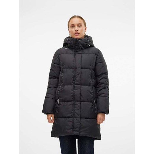 Vero Moda Płaszcz pikowany &quot;Nova&quot; w kolorze czarnym ze sklepu Limango Polska w kategorii Płaszcze damskie - zdjęcie 176406731