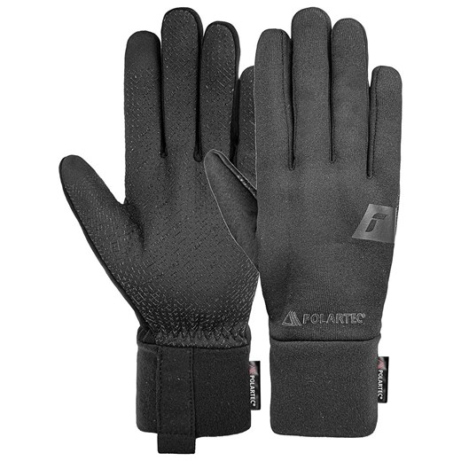 Reusch Rękawiczki funkcyjne &quot;Power Stretch&quot; w kolorze czarnym ze sklepu Limango Polska w kategorii Rękawiczki męskie - zdjęcie 176407852
