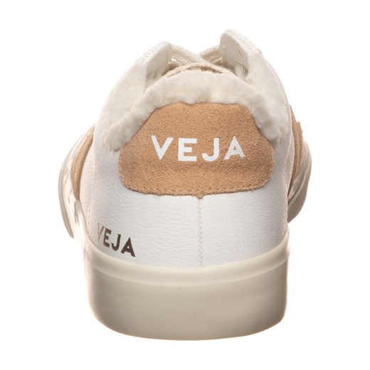 Veja Skórzane sneakersy &quot;Campo&quot; w kolorze białym Veja 44 Limango Polska okazja
