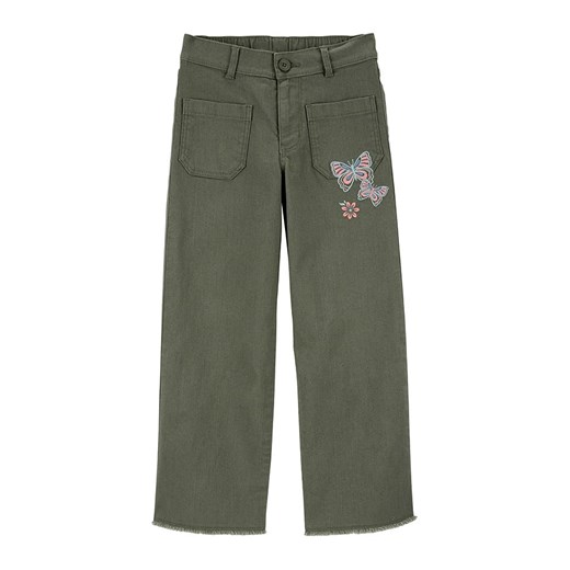 OshKosh Spodnie w kolorze khaki ze sklepu Limango Polska w kategorii Spodnie dziewczęce - zdjęcie 176408641