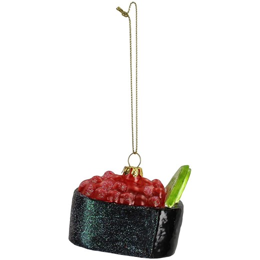 Kersten Bombka "Sushi"  w kolorze czarno-czerwonym - wys. 6 cm - id: 16296179 - marki Kersten - 176409823 Kersten Bombka "Sushi"  w kolorze czarno-czerwonym - wys. 6 cm ze sklepu Limango Polska w kategorii Dekoracje bożonarodzeniowe - zdjęcie 176409823