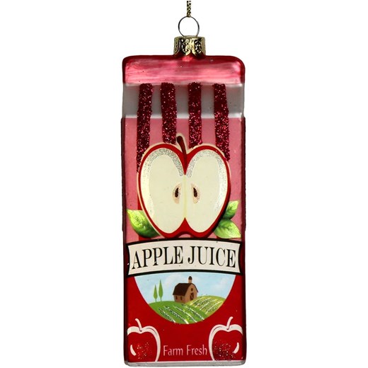 Kersten Bombka "Apple Juice" w kolorze czerwonym - wys. 12,7 cm - id: 16296302 - marki Kersten - 176410054 Kersten Bombka "Apple Juice" w kolorze czerwonym - wys. 12,7 cm ze sklepu Limango Polska w kategorii Dekoracje bożonarodzeniowe - zdjęcie 176410054