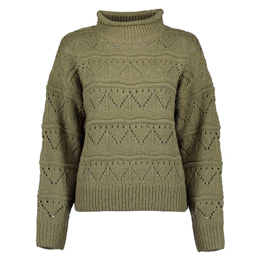 Blue Seven Sweter w kolorze khaki ze sklepu Limango Polska w kategorii Swetry damskie - zdjęcie 176411710