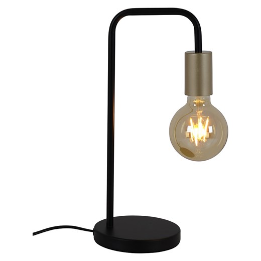 näve Lampa stołowa &quot;Modo&quot; w kolorze czarnym - wys. 39 cm ze sklepu Limango Polska w kategorii Lampy stołowe - zdjęcie 176412333